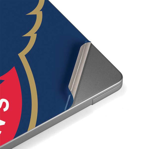 NBA New Orleans Pelicans Large Logo MacBook Pro 14in (2021-24) Skin