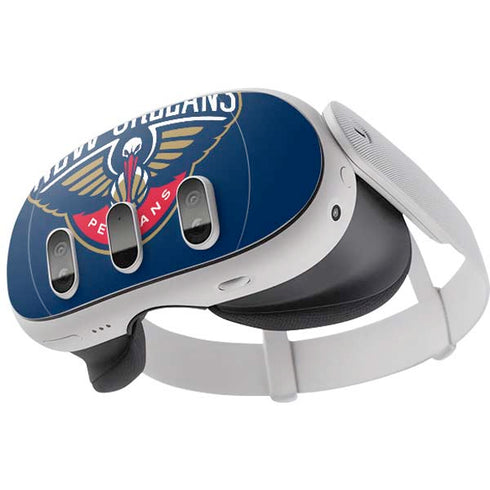 NBA New Orleans Pelicans Large Logo Meta Quest 3 Skin