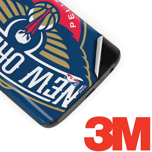 NBA New Orleans Pelicans Large Logo Moto G6 Skin