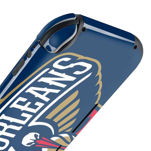 NBA New Orleans Pelicans Large Logo Nintendo Switch Lite Skin