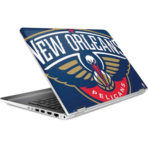 NBA New Orleans Pelicans Large Logo HP Pavilion Skin