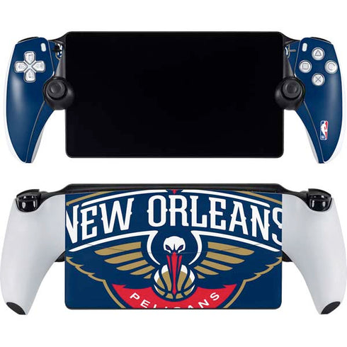 NBA New Orleans Pelicans Large Logo PlayStation Portal Remote Player Skin