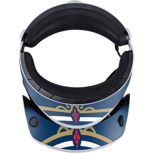 NBA New Orleans Pelicans Large Logo PlayStation VR2 Skin