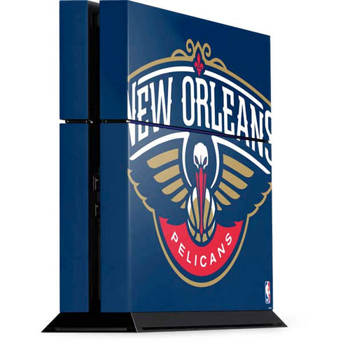 NBA New Orleans Pelicans Large Logo PS4 Console Skin