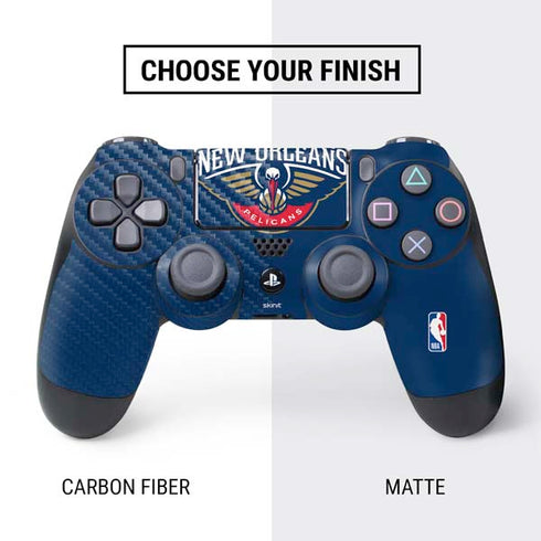 NBA New Orleans Pelicans Large Logo PS4 Controller Skin
