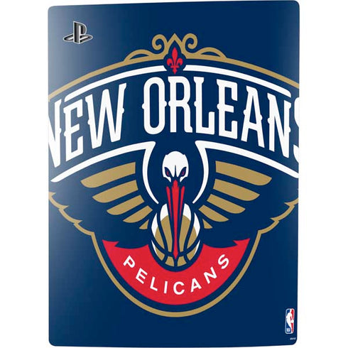 NBA New Orleans Pelicans Large Logo PS5 Bundle Skin