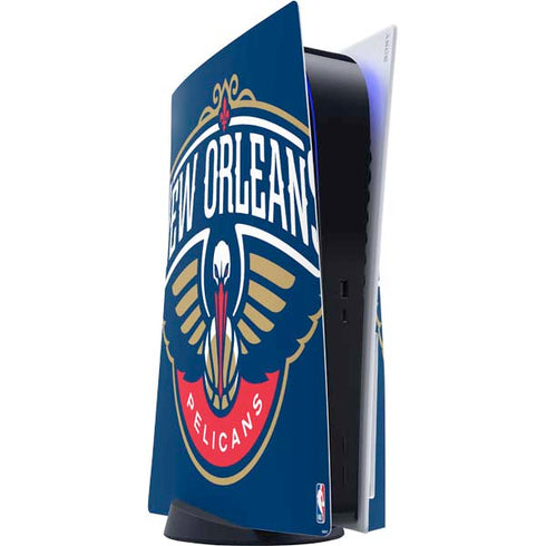 NBA New Orleans Pelicans Large Logo PS5 Console Skin