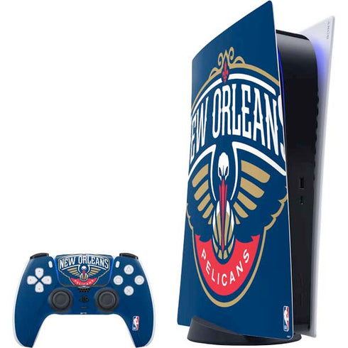 NBA New Orleans Pelicans Large Logo PS5 Digital Edition Bundle Skin
