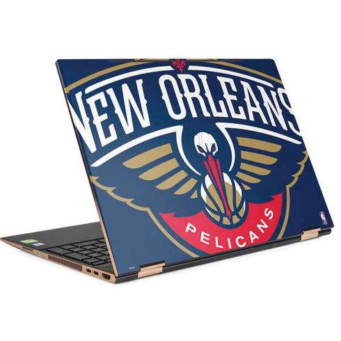 NBA New Orleans Pelicans Large Logo HP Spectre Skin