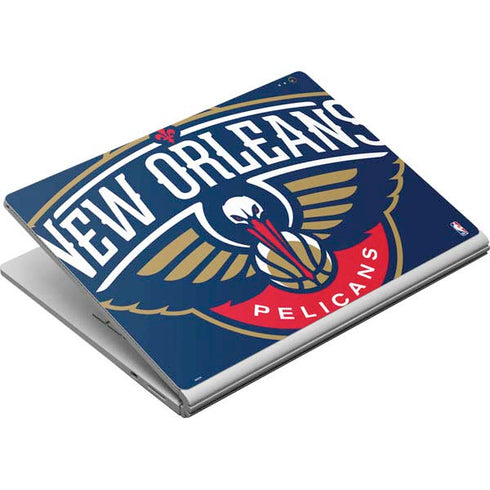 NBA New Orleans Pelicans Large Logo Surface Book Skin