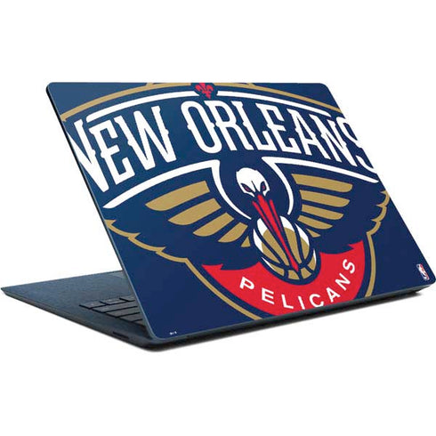 NBA New Orleans Pelicans Large Logo Surface Laptop Skin