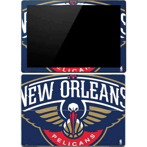 NBA New Orleans Pelicans Large Logo Surface Pro 4 Skin