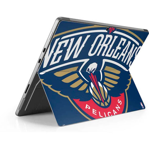 NBA New Orleans Pelicans Large Logo Surface Pro 9 Skin