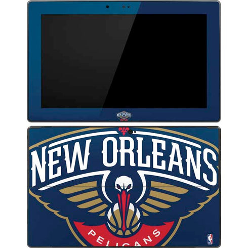 NBA New Orleans Pelicans Large Logo Surface Pro Tablet Skin