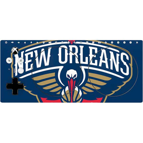 NBA New Orleans Pelicans Large Logo Xbox Adaptive Controller Skin