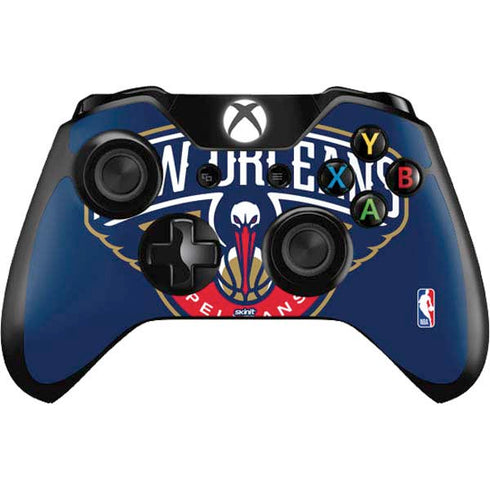 NBA New Orleans Pelicans Large Logo Xbox One Controller Skin