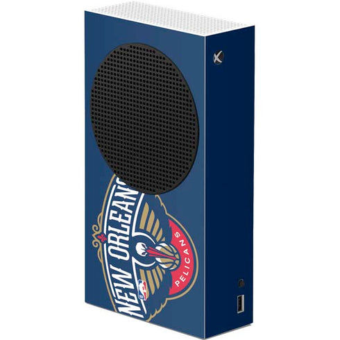 NBA New Orleans Pelicans Large Logo Xbox Series S Console Skin