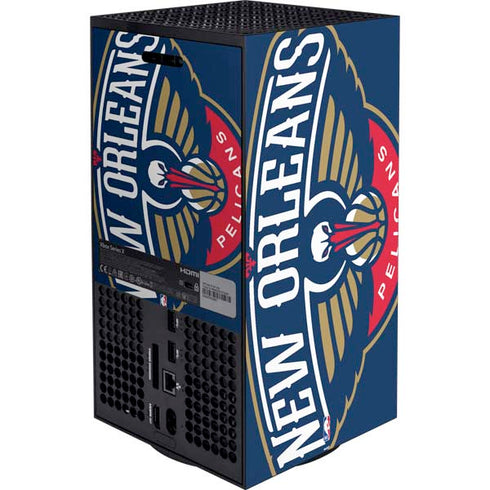 NBA New Orleans Pelicans Large Logo Xbox Series X Bundle Skin