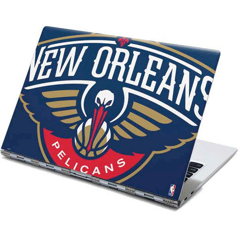 NBA New Orleans Pelicans Large Logo Yoga 910 2-in-1 14in Touch-Screen Skin