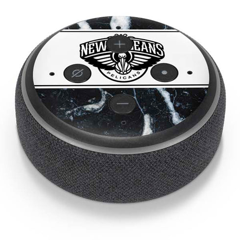 NBA New Orleans Pelicans Marble Amazon Echo Dot Skin