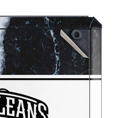 NBA New Orleans Pelicans Marble Cooler Master MasterBox Q300L Mini Tower Skin