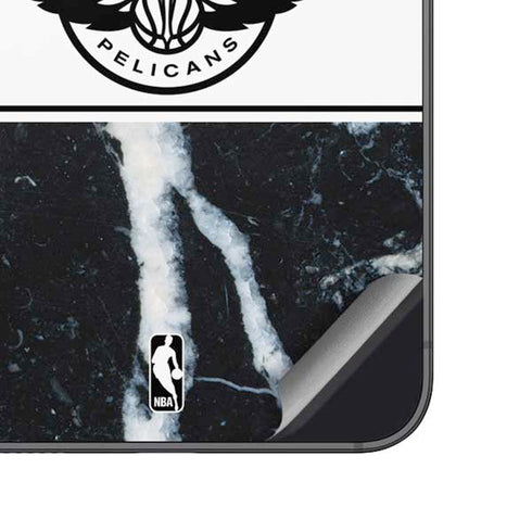 NBA New Orleans Pelicans Marble Galaxy A14 5G Skin
