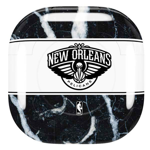 NBA New Orleans Pelicans Marble Galaxy Buds Pro Skin