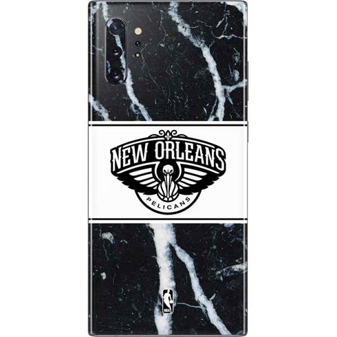 NBA New Orleans Pelicans Marble Galaxy Note 10 Plus Skin