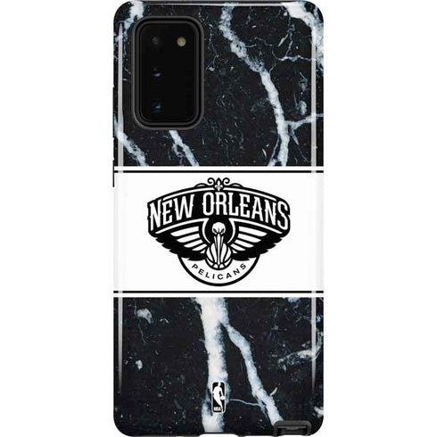 NBA New Orleans Pelicans Marble Galaxy Note20 5G Pro Case