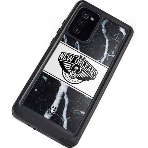 NBA New Orleans Pelicans Marble Galaxy Note20 5G Waterproof Case