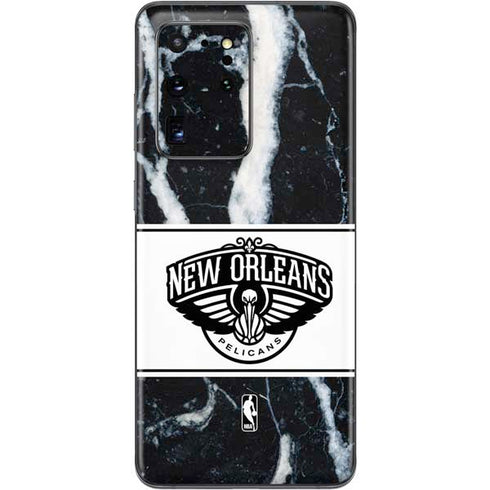 NBA New Orleans Pelicans Marble Galaxy S20 Ultra 5G Skin