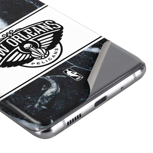NBA New Orleans Pelicans Marble Galaxy S20 Ultra 5G Skin