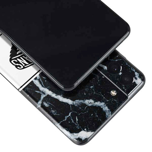 NBA New Orleans Pelicans Marble Galaxy S21 5G Skin