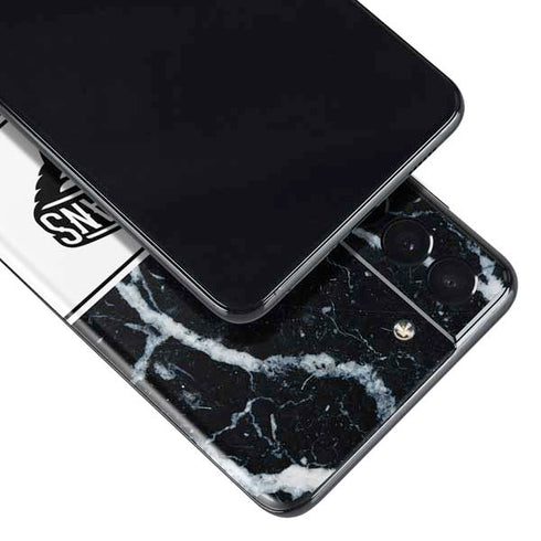 NBA New Orleans Pelicans Marble Galaxy S21 Plus 5G Skin