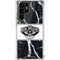 NBA New Orleans Pelicans Marble Galaxy S22 Ultra Clear Case