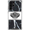 NBA New Orleans Pelicans Marble Galaxy S24 Ultra Clear Case