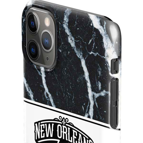 NBA New Orleans Pelicans Marble iPhone 11 Pro Max Lite Case