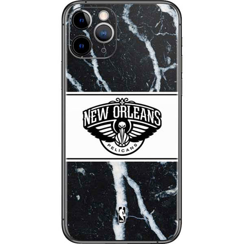 NBA New Orleans Pelicans Marble iPhone 11 Pro Skin