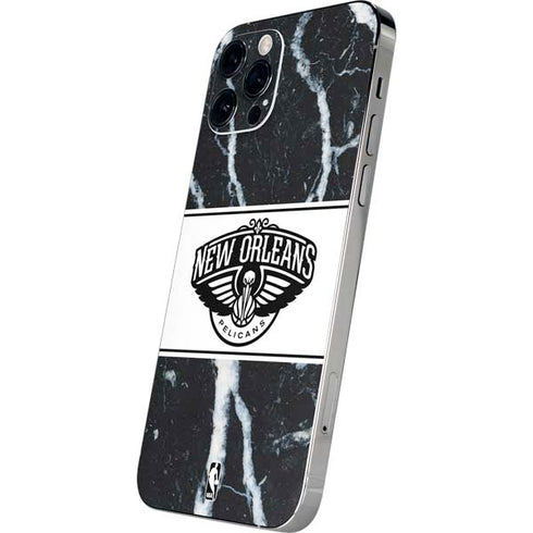 NBA New Orleans Pelicans Marble iPhone 12 Pro Max Skin