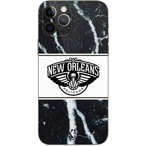 NBA New Orleans Pelicans Marble iPhone 12 Pro Skin