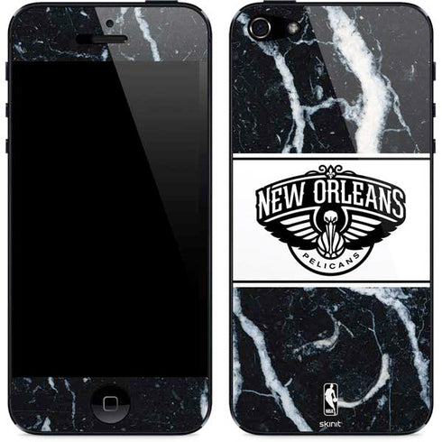 NBA New Orleans Pelicans Marble iPhone 5/5s/5SE Skin