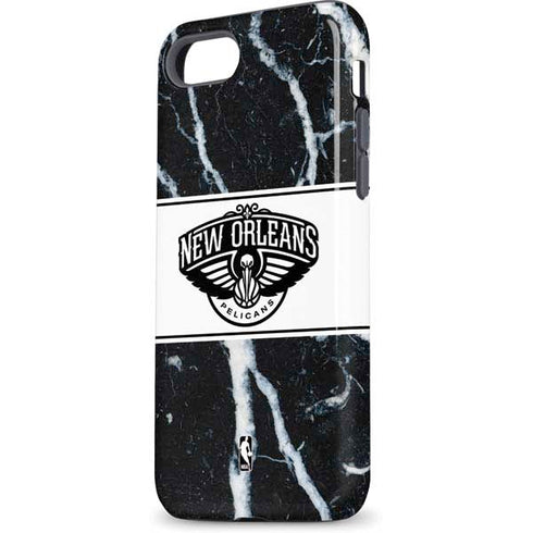 NBA New Orleans Pelicans Marble iPhone 7 Pro Case