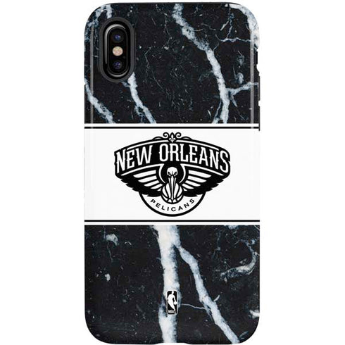 NBA New Orleans Pelicans Marble iPhone XS Pro Case