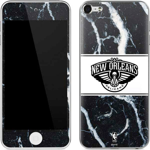 NBA New Orleans Pelicans Marble Apple iPod Skin