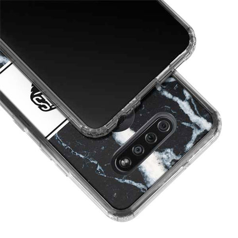 NBA New Orleans Pelicans Marble LG K51/Q51 Clear Case