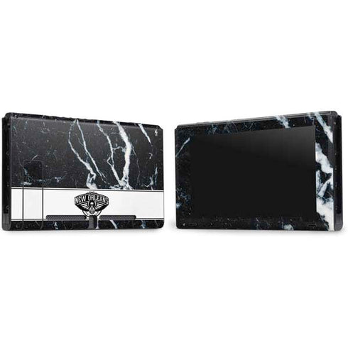 NBA New Orleans Pelicans Marble Nintendo Switch Bundle Skin