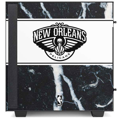 NBA New Orleans Pelicans Marble NZXT H510 Compact ATX Mid-Tower Case Skin