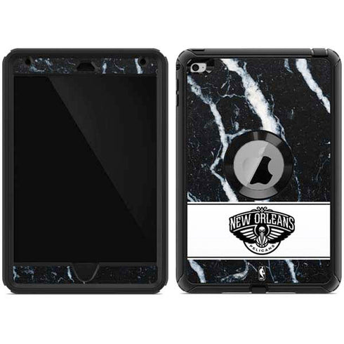NBA New Orleans Pelicans Marble Otterbox Defender iPad Skin