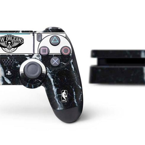NBA New Orleans Pelicans Marble PS4 Slim Bundle Skin