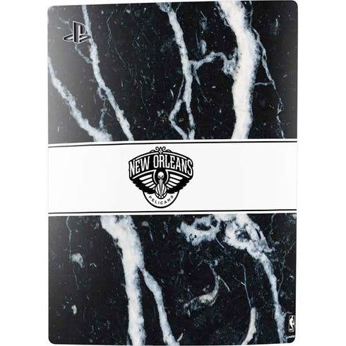NBA New Orleans Pelicans Marble PS5 Bundle Skin
